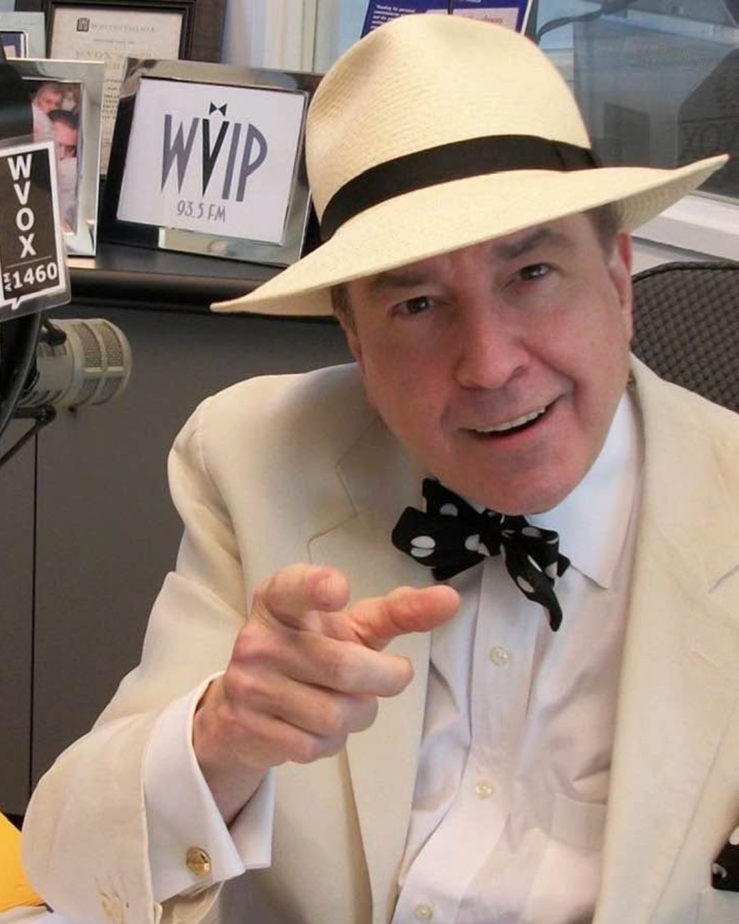 Dr. John Tantillo at WVIP radio station for BrandTalk